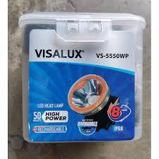 senter kepala 50 watt / headlamp Visalux VS-5550WP IP68 HIGH POWER