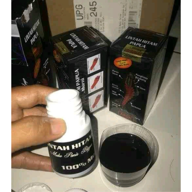 MINYAK LINTAH PAPUA HITAM ASLI ORIGINAL