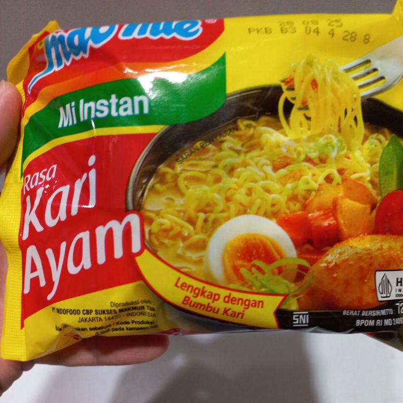 

INDOMIE KARI (isi 10 bks)