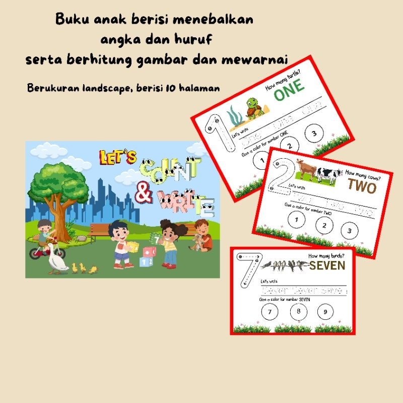 SOFT FILE BUKU BERHITUNG DAN MENEBALKAN DALAM BHS INGGRIS