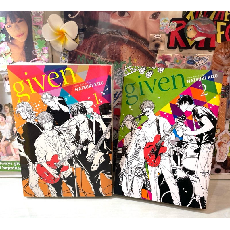 BACA DESK anime manga given natsuki kizu original english print sublime manga