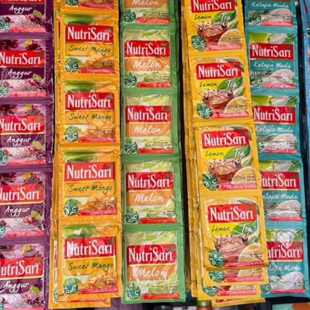 

Nutrisari All Varian Rasa 1 renceng isi 10pcs