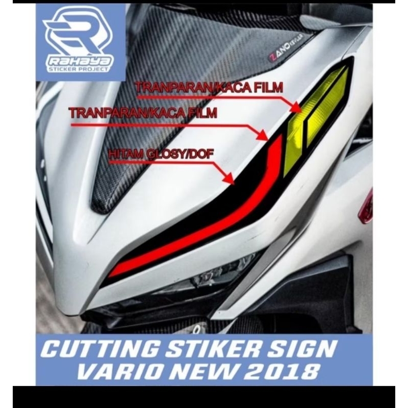 STICKER ALIS VARIO NEW LED 125-150 model STD