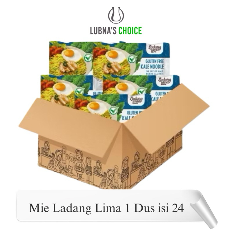 

Ladang Lima - Veggie Mie Gluten Free 1 Dus isi 24Pcs