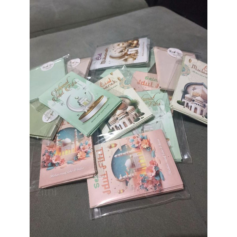 

[ Isi 10 ] - Amplop Angpao Lebaran Medium Motif Kartun Animasi Paper Glosy