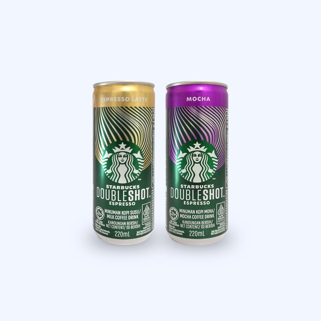 

STARBUCKS COFFEE DOUBLESHOT ESPRESSO 220ML STARBUCK KOPI KALENG