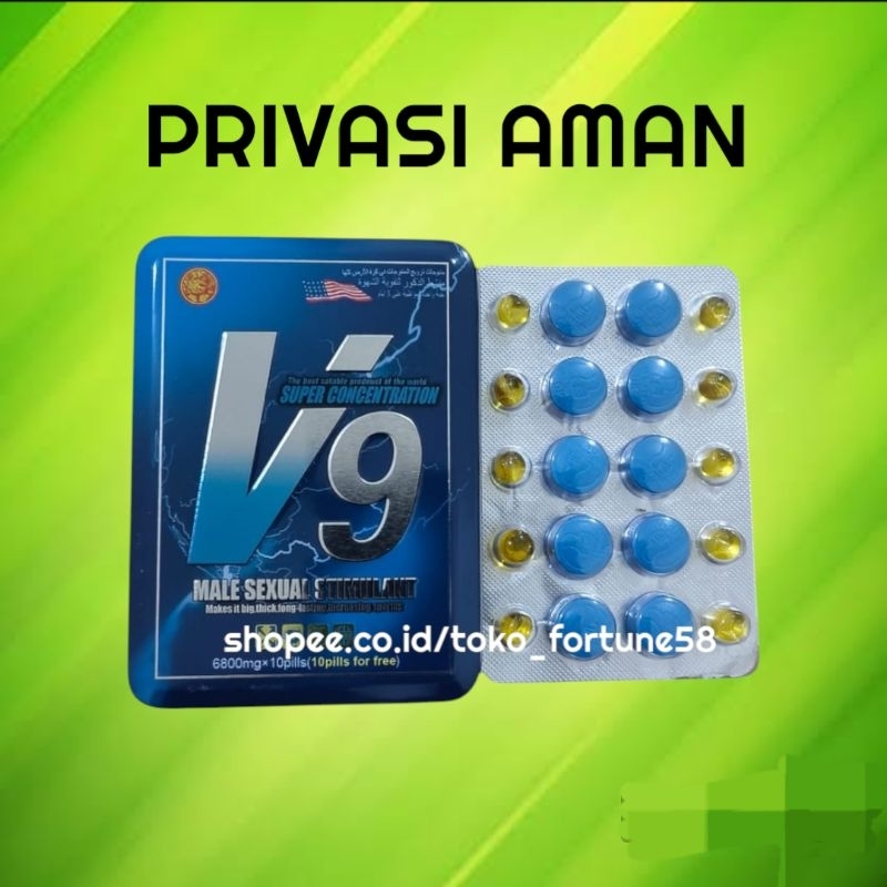 Obat V9 Original Asli Obat Kuat Pria Tahan Lama Asli Import Usa Terbaik