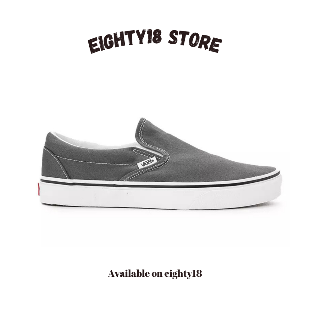 Vans Slip On Classic Charcoal Original Pt. Navya