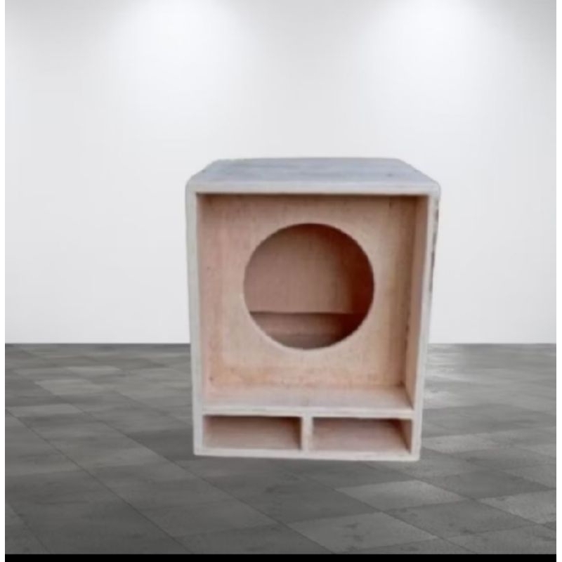 Kotak speaker miniatur Kayu
