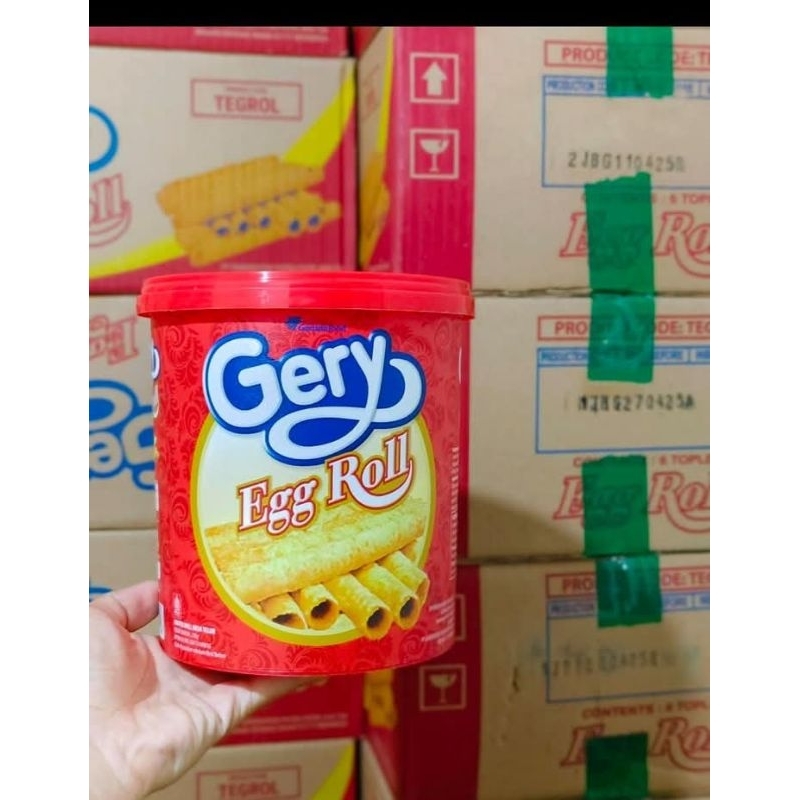 

Gery egg roll kartonan isi 6 pcs kemasan 210 gram