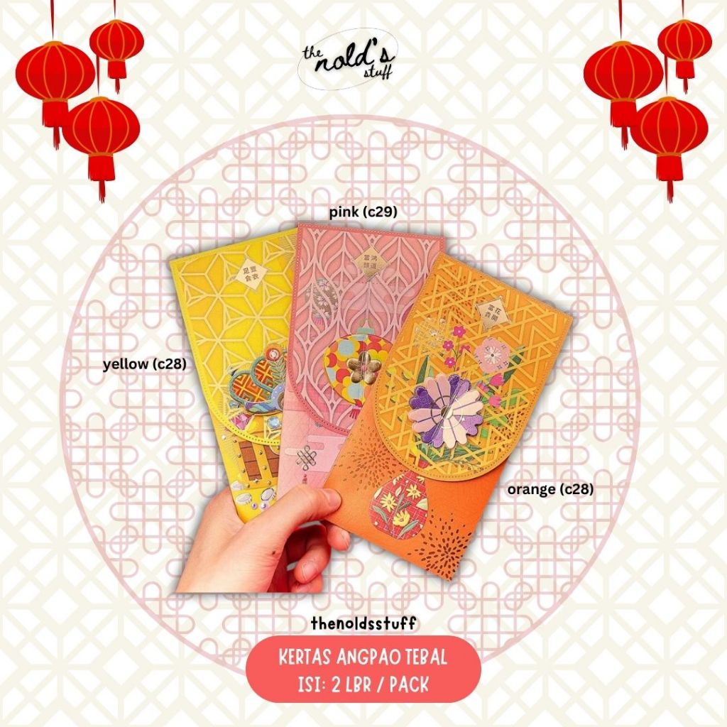 

Angpao Hongbao IMLEK CNY Premium Tebal Efek 3D