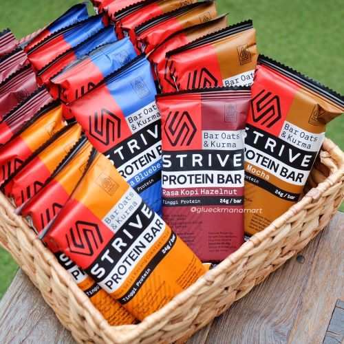 

Strive Protein Bar Oats & Kurma 24gr