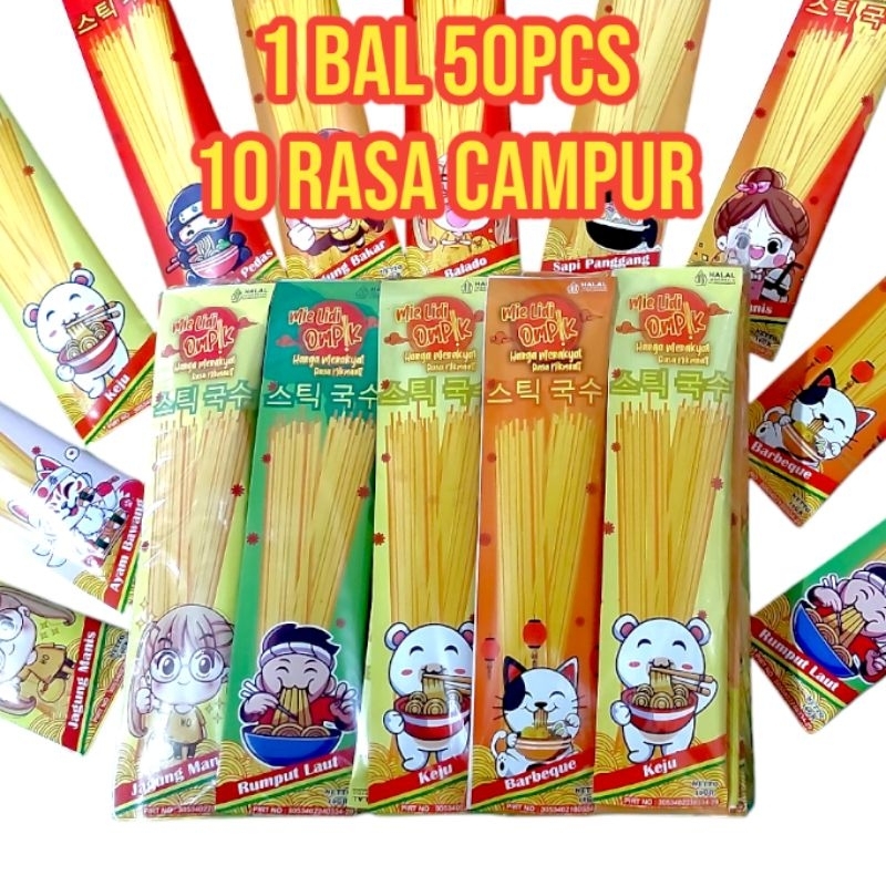 

Mie Lidi OmPik Isi 50PCS KEMASAN KARAKTER