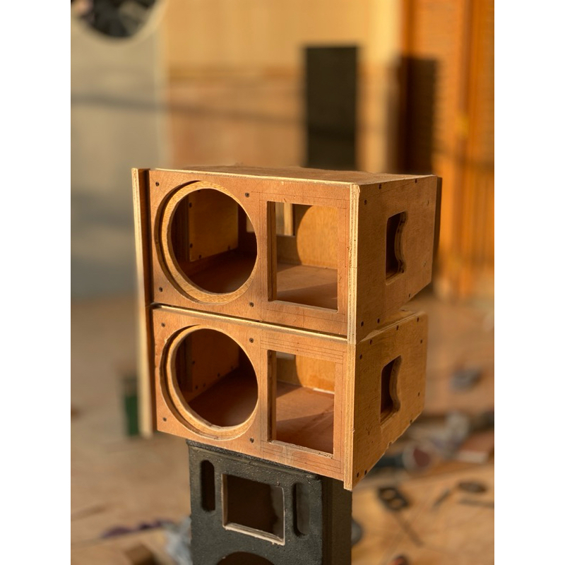 Box spiker middle vera 8inch+horn twiter 19x15 bahan 15mm