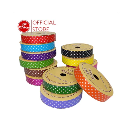 

DP RIBBON JEPANG PITA KADO 2CM POLKADOT 3/4 MIX COL KERTAS PLASTIK DEKORASI 2CM HAMPERS