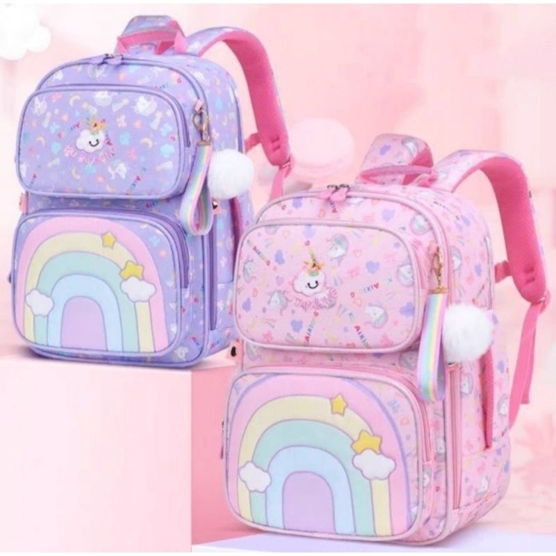 Tas Sekolah Ransel Anak Import/Tas Sekolah Anak Perempuan