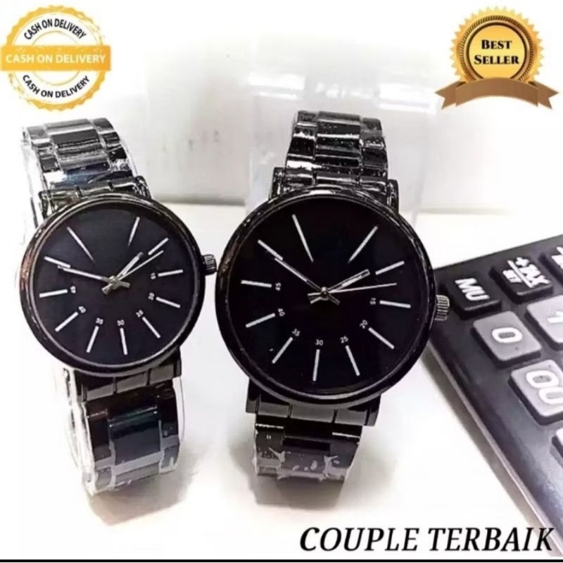 Jam Tangan Couple Pasangan Rantai simpel dan elegan termurah