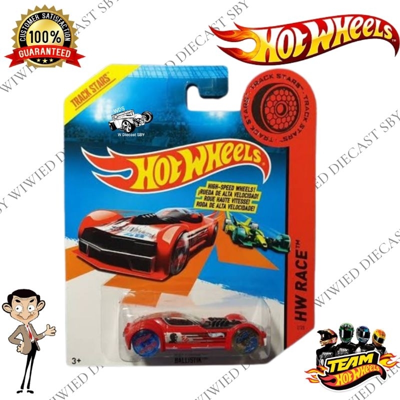 Hot Wheels Ballistik High Speed Wheels HSW Base Thailand Balap Race Ban Kancing