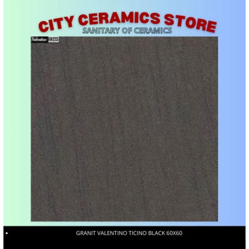 GRANITE VALENTINO GRESS TICINO BLACK 60x60