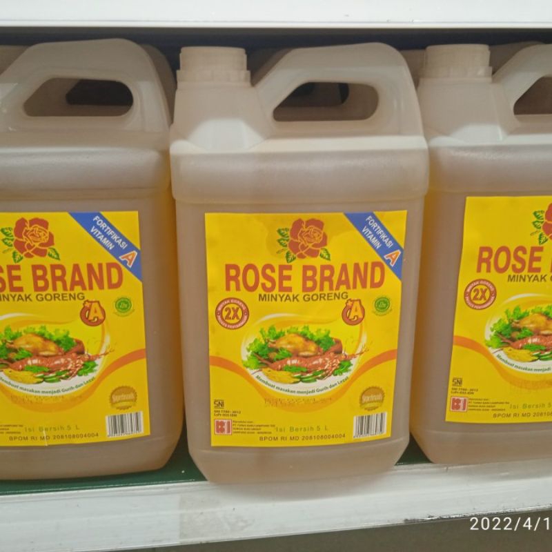 

Minyak Rose Brand 5 l