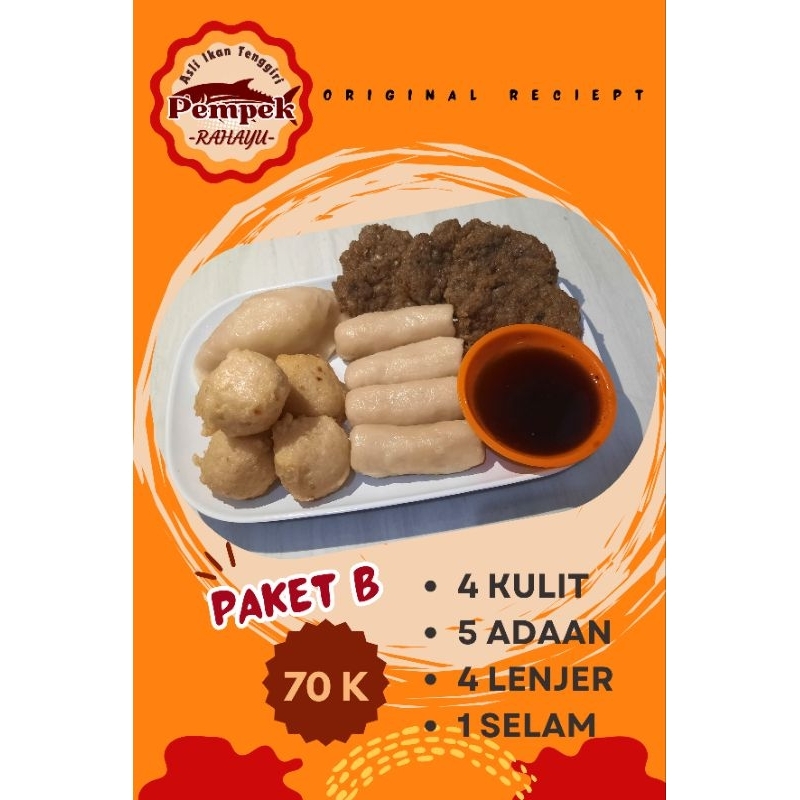 

Pempek ikan tenggiri paket B