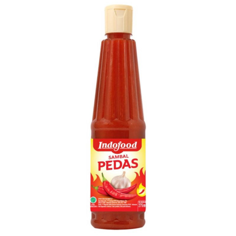 

Indofood Sambal Pedas Botol 275 ml