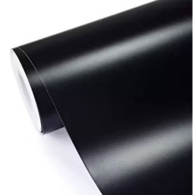 Stiker Hitam Dop Hitam Glosy Putih Glosy Skotlet L122Cm & L152CM Wrapping Kendaraan Bahan Tebal Best