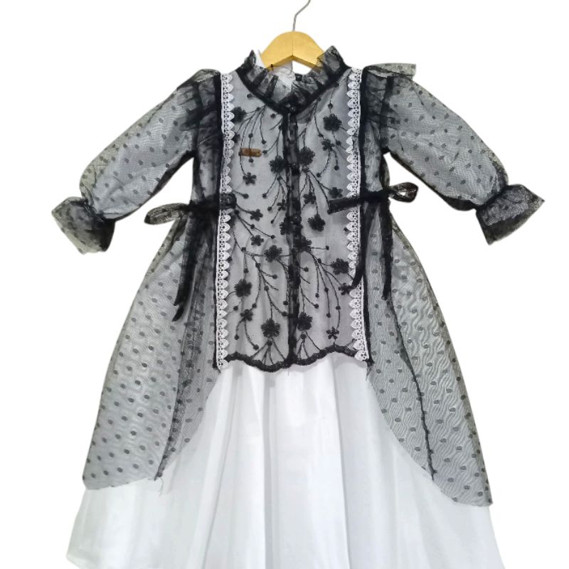 Outer anak tile bordir [ blezer anak [ Rompi rompi