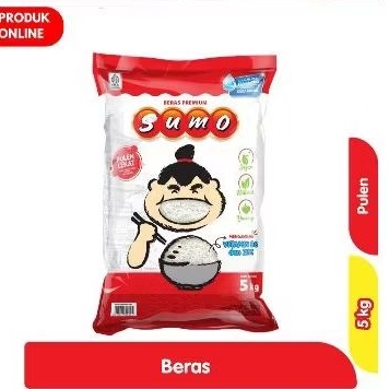 

SUMO Beras Pulen Premium Fortifikasi Kemasan Merah 5Kg