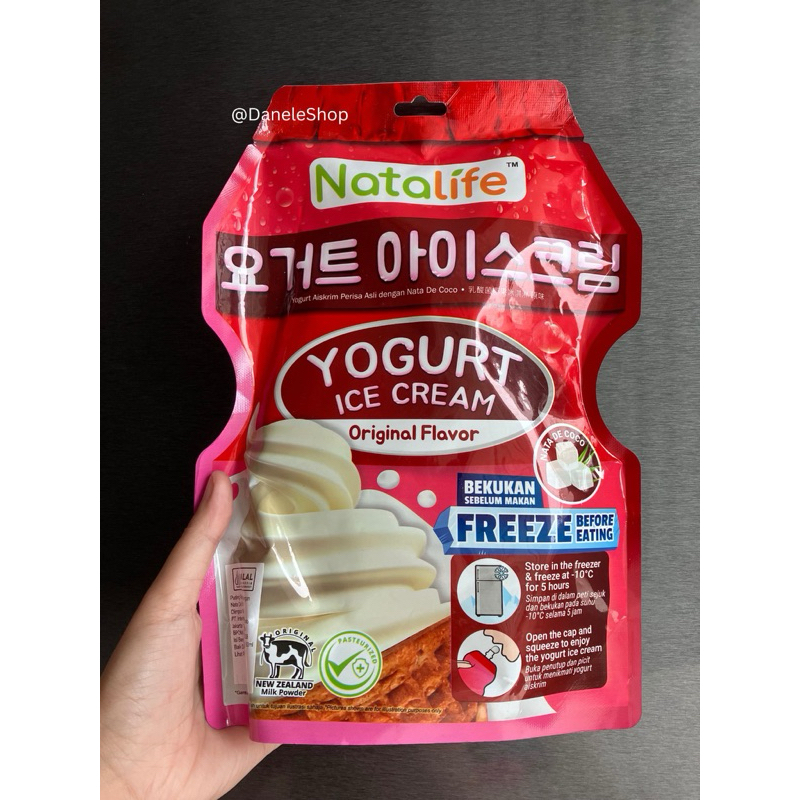 

NATALIFE Yogurt Ice Cream Original Flavor with Nata de Coco - 60ml x 5pcs