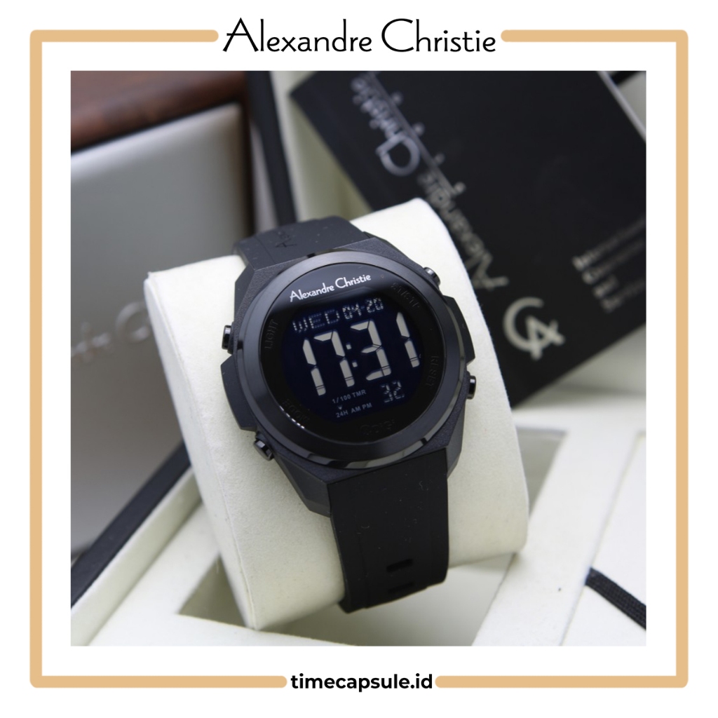 Jam Tangan Pria ALEXANDRE CHRISTIE Original AC DiGi AC 9342 MH Men's Watch