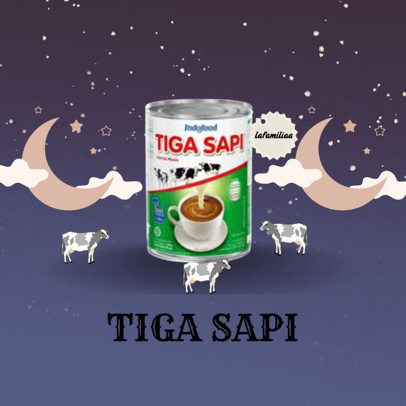 Susu 3 Sapi 490 gr
