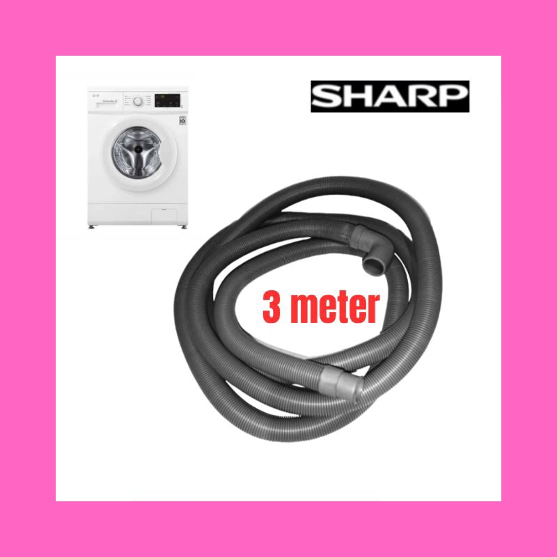Selang pembuangan air mesin cuci Sharp front loading 3 meter