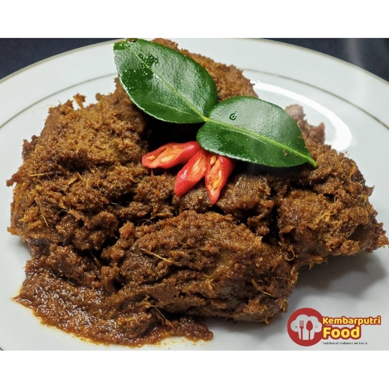 

Rendang Daging Asli Nusantara 200gr Khas Indonesia Frozenfood