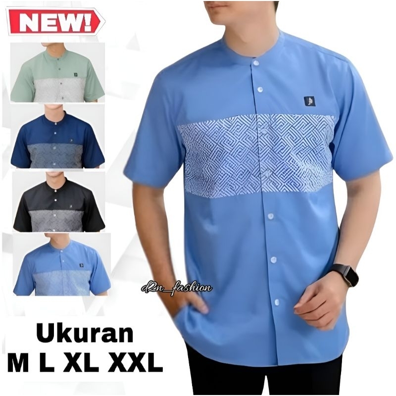 Baju Koko Pria Keren Dewasa Lengan Pendek
