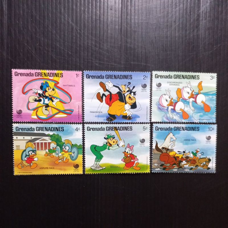 

D27 PRANGKO PERANGKO DISNEY GRENADA GRENADINES