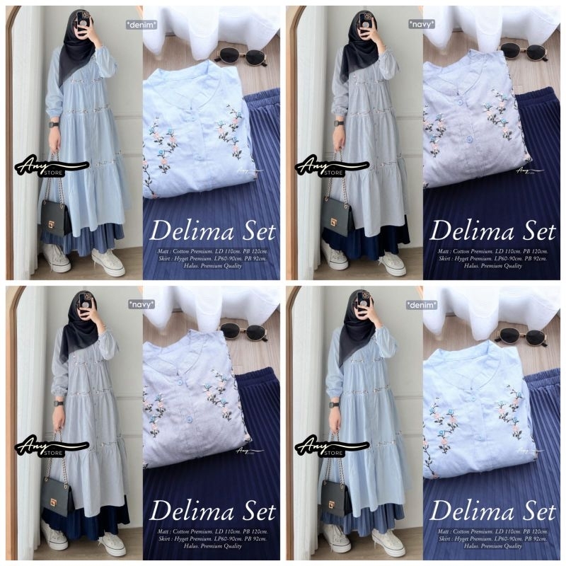 100% ORI Delima Alila sabela Zorea daily MIDI set by A.N.Y / ANY | Ld 110 Pb 120 Pjr 92