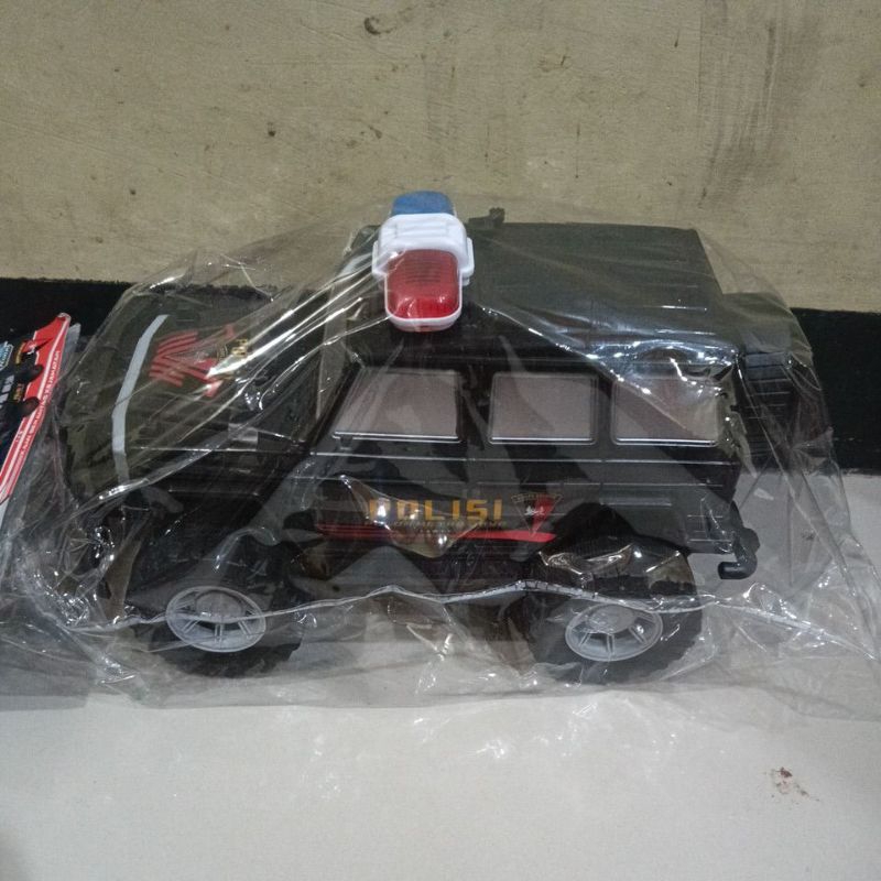 MOBIL JEEP POLISI/ mainan anak mobil polisi