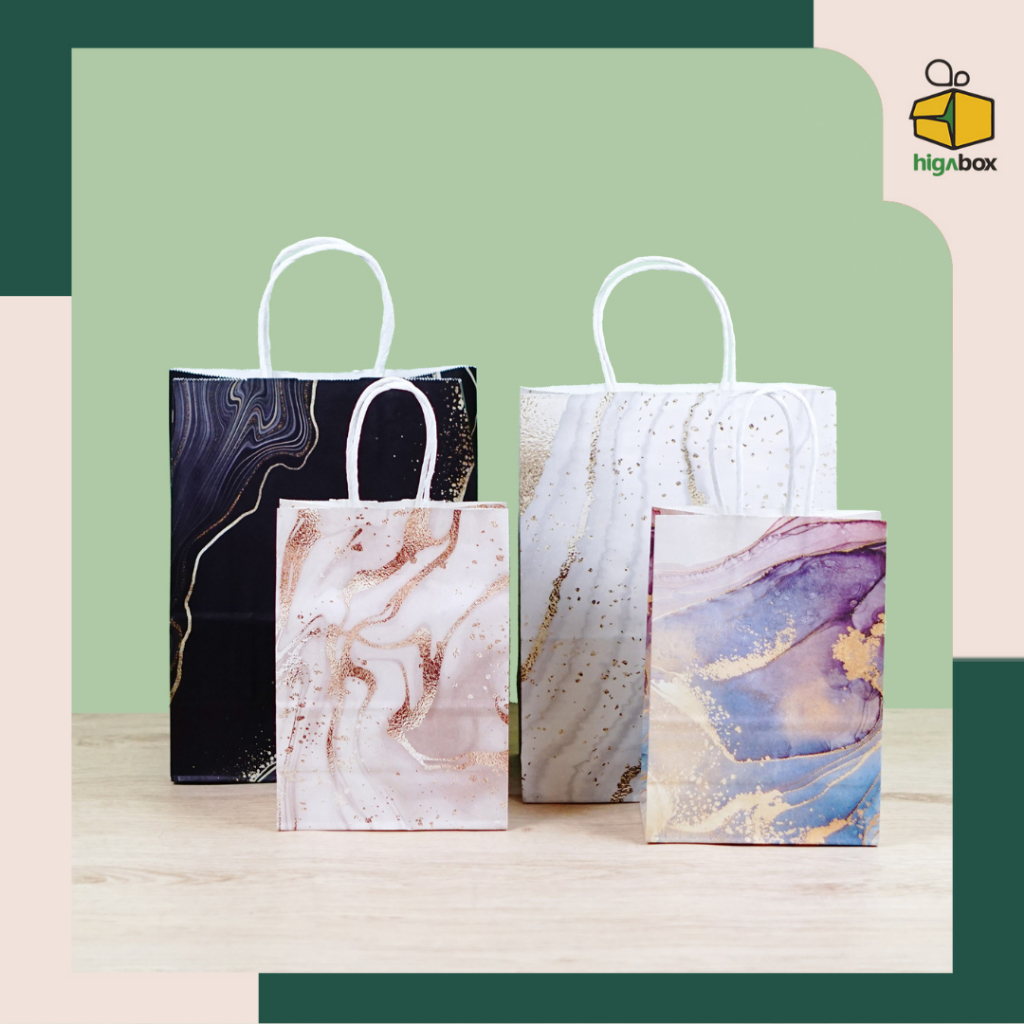 

Paper Bag Kantong Kertas Motif Galaxy / Goodie Bag Kraft Hampers Souvenir / Paper Bag Kado Ulang Tahun / Paperbag Motif Marble/ Paperbag Marmer/ Paperbag Kraft/ Goodie Bag Marble/ Paperbag Tali Kertas/ Paperbag Motif/ Tas Kado I AK02C1 - AK03C3