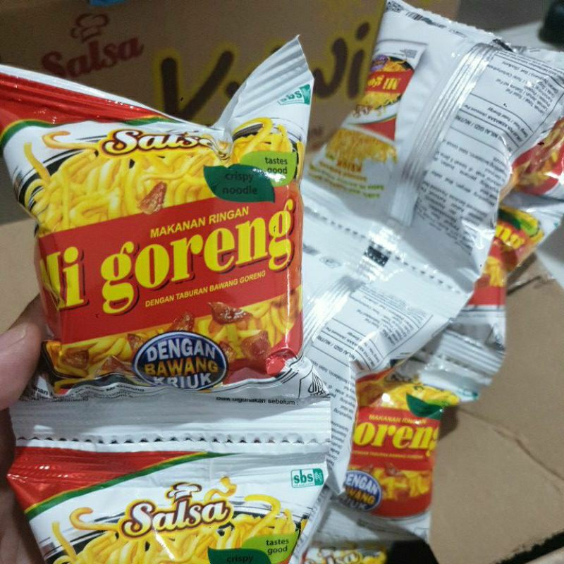 

Snack Mie goreng dengan kriuk