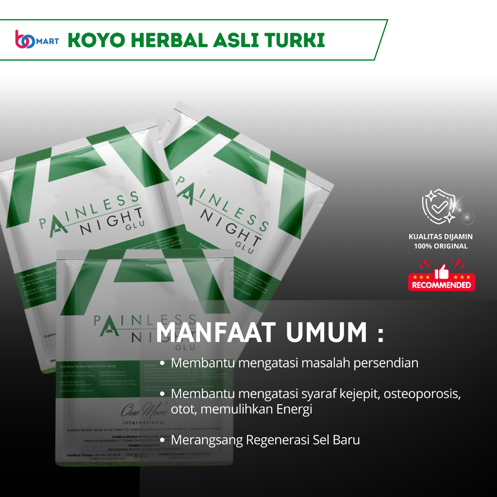 Koyo Herbal Asli Turki Eceran
