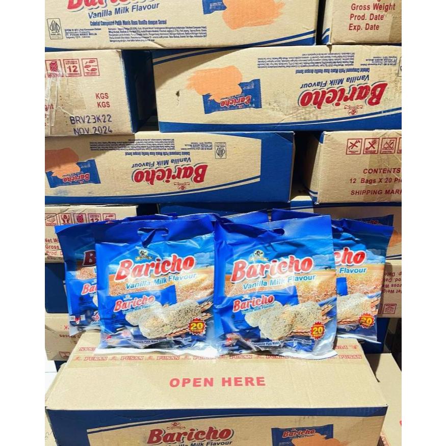 

Jual Baricho aot biscuit 20 pcs per bag 1 KARTON 12 BAG COKLAT | VANILA | STRAWBERRY