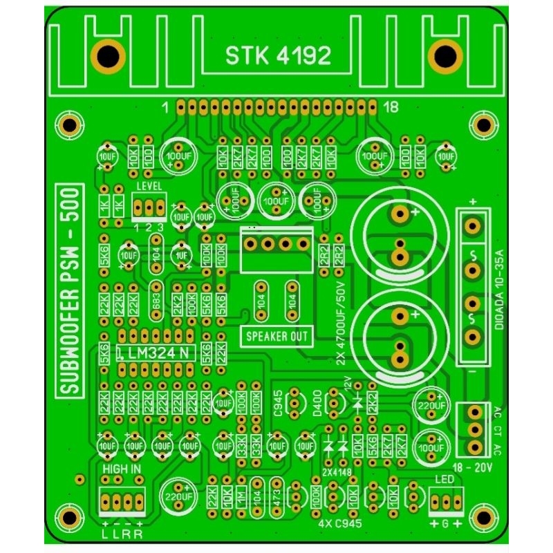 PCB PSW500 REBAH DL