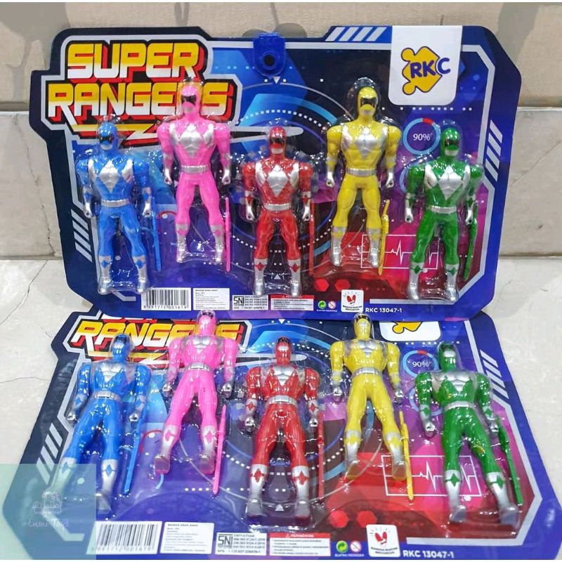 mainan anak robot power rangers