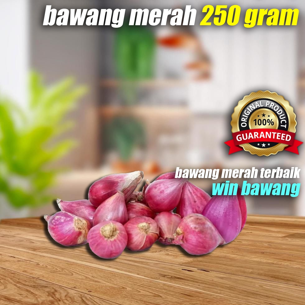 

Bawang Merah 250 Gram 1/4 Kg Lokal Premium