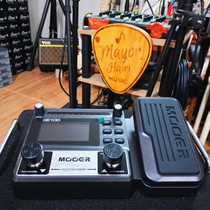Efek Gitar elektrik Mooer GE100 Pedal multiefect