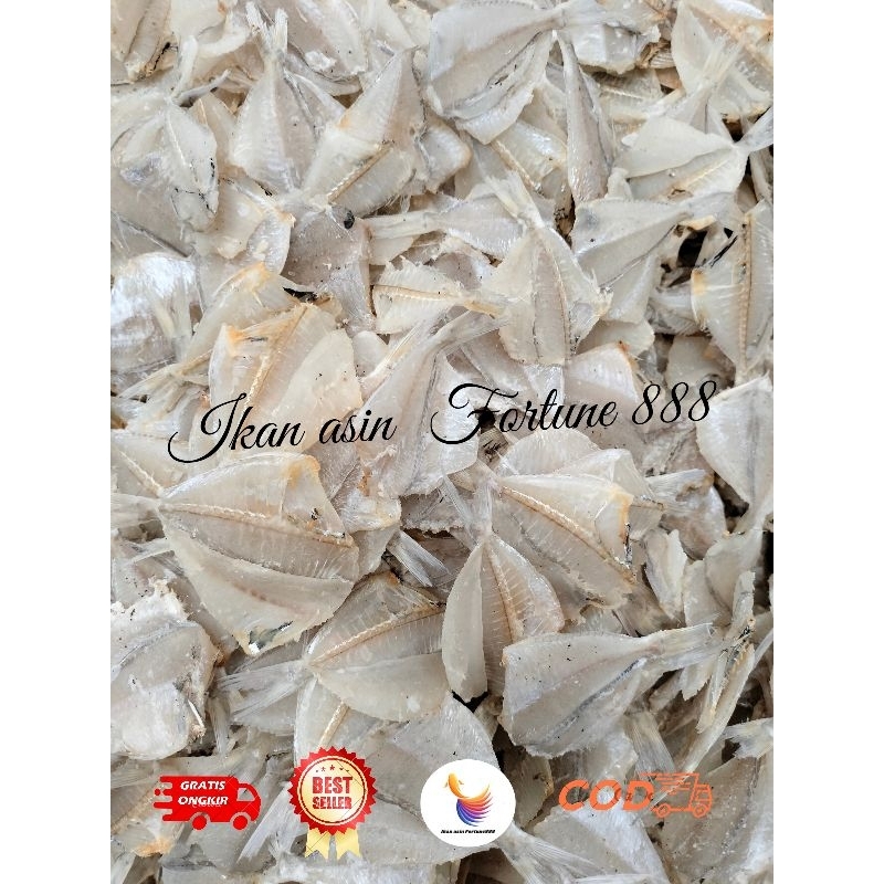 

Ikan Asin Kapasan Tulang Belah Tipis (Ada Rasa Asin) Kualitas Super 1000gram, 500gram