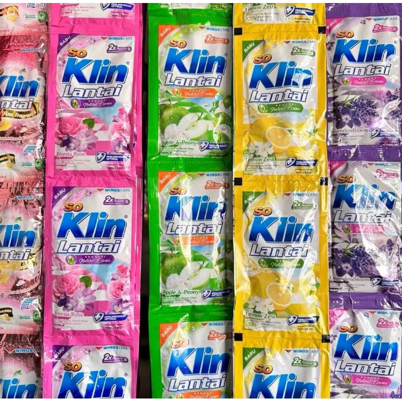 Soklin Pembersih Lantai 1 renceng (12pcs)