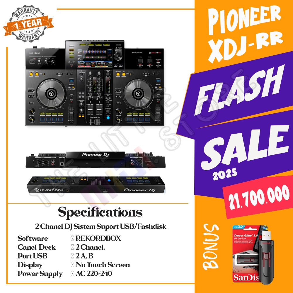 Pioneer DJ XDJ-RR XDJ RR XDJRR | DJ Controller DJ System Suport USB Recordbox