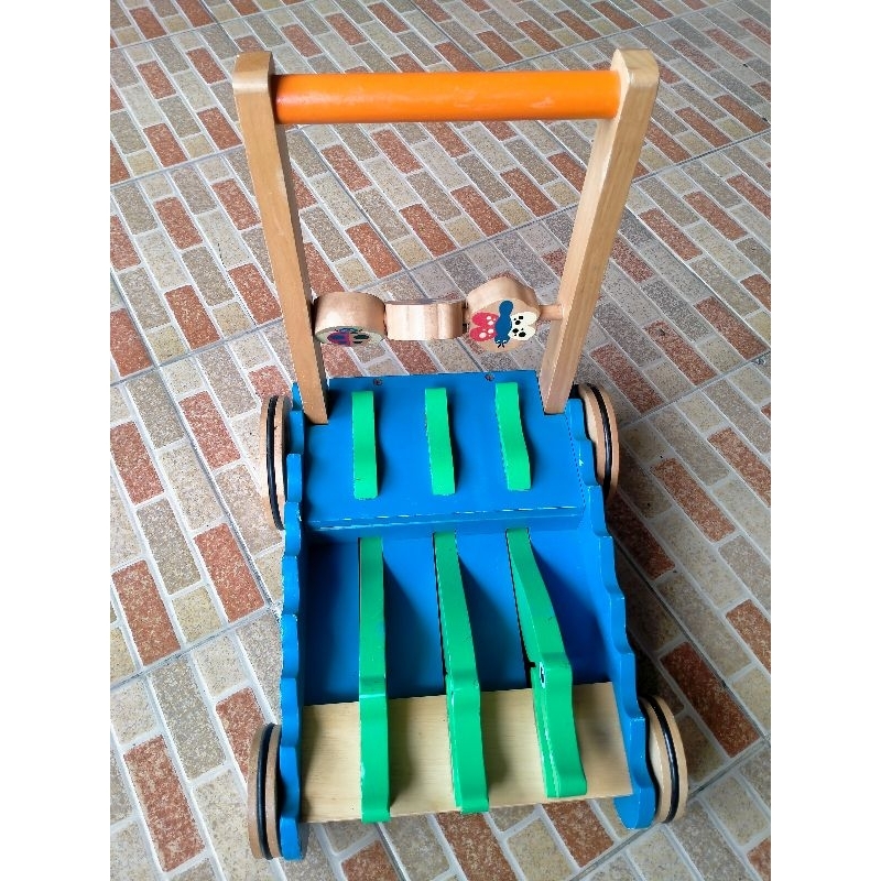 preloved push walker kayu Melissa and Doug/preloved/pl